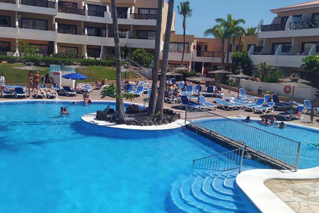 Maximar Apartment 8 Bed Places, Heated Swimmingpool Arona  Ngoại thất bức ảnh